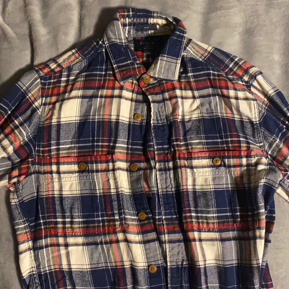 Mens J Crew XS flannel